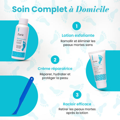 Pack des pieds zurie